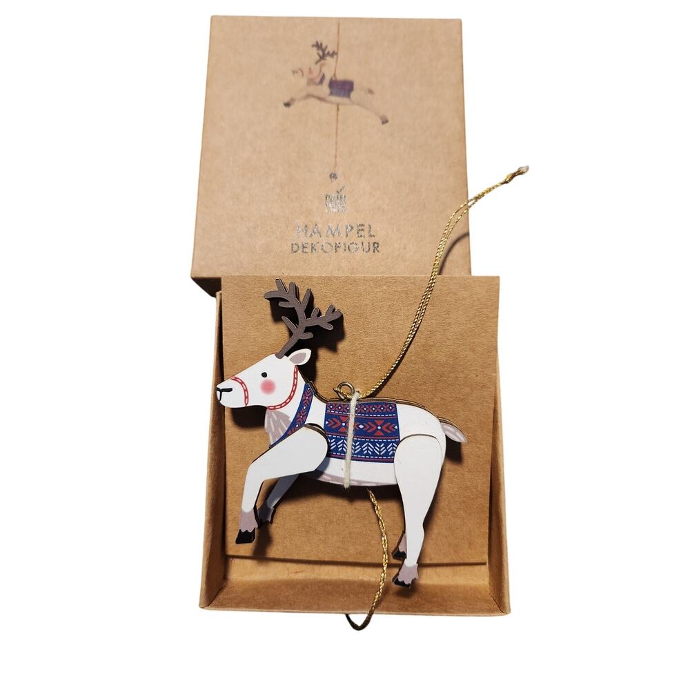 Reindeer Ornamnet German‎ Made